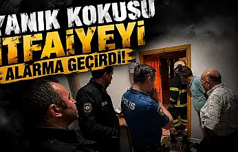Yanık Kokusu İtfaiyeyi Alarma Geçirdi!