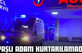 Yolda Fenalaşan Yaşlı Adam Kurtarılamadı