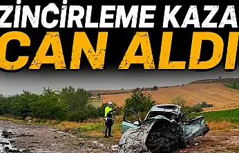 Zincirleme Kaza Can Aldı