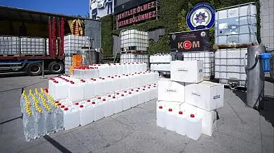 7 Ayda 500 Bin Litre Kaçak İçki Ele Geçirildi