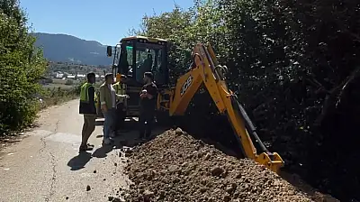 Doğalgaz Hattı Çalışmaları Başladı