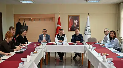 DSİ 23. Bölge Müdürlüğü'nde Değerlendirme Toplantısı Gerçekleştirildi