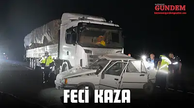 Feci Kaza: 2 Ölü