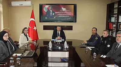 Kadına Yönelik Şiddetle Mücadele Toplantısı Gerçekleştirildi