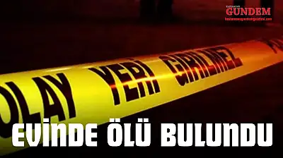 Kastamonu'da İnfaz Ve Koruma Memuru Ölü Bulundu