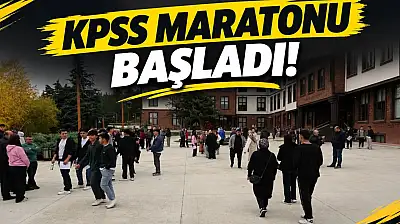 Kastamonu'da KPSS Maratonu Başladı!