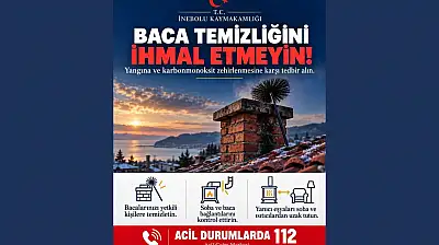 Kış Öncesi Baca Temizliği Uyarısı Yapıldı