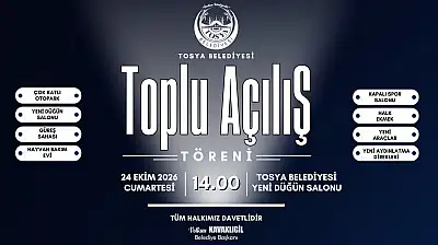 O İlçede 8 Yatırım Hizmete Giriyor