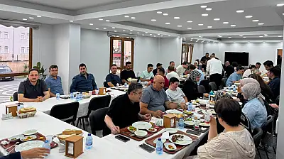 Orman İşletme Müdürlüğünde Tayin Olan Personel İçin Veda Yemeği