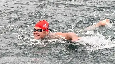 Otizmli Ultra Maraton Yüzücüsü Tuna Tunca, Kuzey Kanalı'nı Geçti