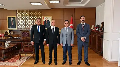 Öz Büro-i̇ş Sendikasi'ndan Rektör Topal'a Ziyaret