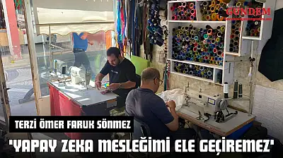 Terzi Ömer Faruk Sönmez 'Yapay Zeka Mesleğimi Ele Geçiremez'