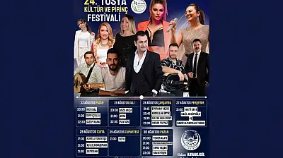 Tosya'da Festival Heyecanı Başlıyor