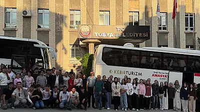 Tosya'dan 100 Öğrenci Çanakkale Yolculuğuna Uğurlandı