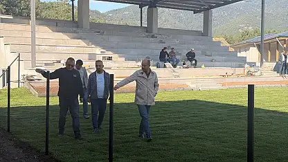 Güreş Sahası Hizmet İçin Gün Sayıyor