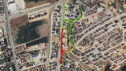O Cadde Trafiğe Kapatıldı