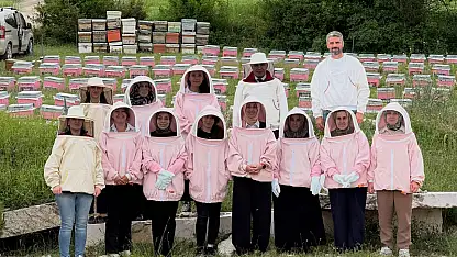 'Pembe Maskeliler' Arı Sütüyle Ekonomiye Katkı Sağlayacak
