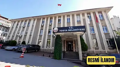 T.C. Tosya Belediye Başkanlığı Mali Hizmetler Müdürlüğü ***** İ L A N ***** Belediye Başkanlığından Bildirilmiştir