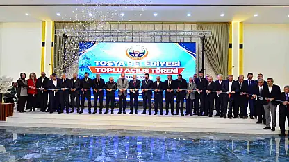 Tosya'da Görkemli Açılış Töreni