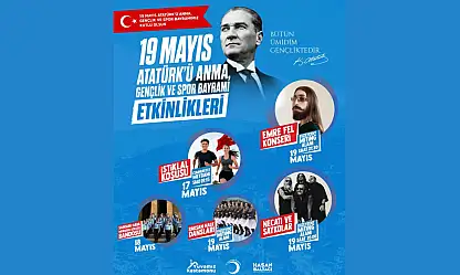 19 Mayıs Coşku İçinde Kutlanacak