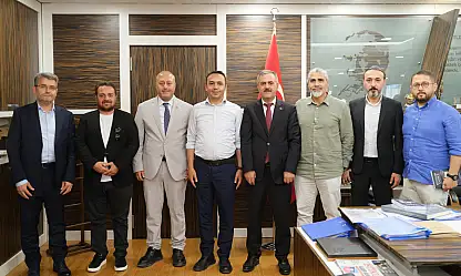 Basın İlan Kurumu'ndan Başkan Baltacı'ya Ziyaret