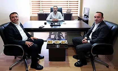 Başkan Baltacı'dan Gazetemize Ziyaret