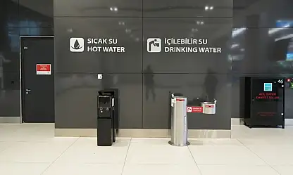 Havalimanlarında Ücretsiz İçme Suyu Hizmeti Yaygınlaştırılıyor
