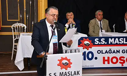 Maslak Yeni Küçük Sanayi Sitesi Başkanı Ergün Can: 'Kastamonu'muza Hayırlı Uğurlu Olsun'