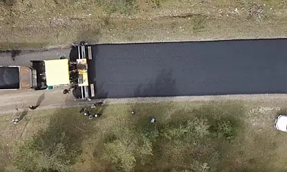 O İlçede Yollar Yenileniyor