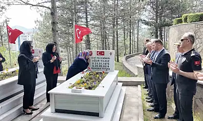 Şehit Polis Memuru Uğur Yıldız Dualarla Anıldı