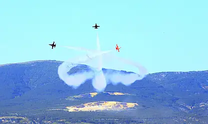 Türk Yıldızları'ndan Nefes Kesen Prova