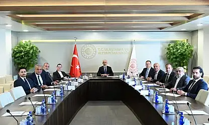 Ulaşım Projeleri Ankara'da Masaya Yatırıldı