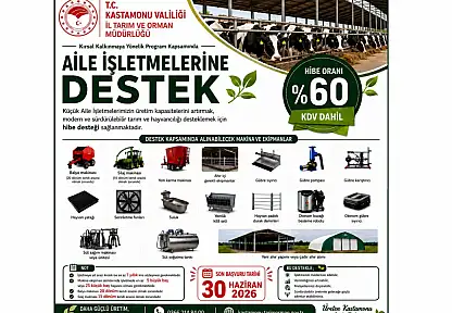 Aile İşletmelerine Hibe Başvuruları Devam Ediyor