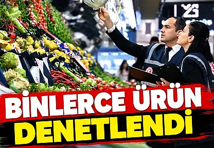 Binlerce Ürün Denetlendi, 2 Üründe İhlal Tespit Edildi
