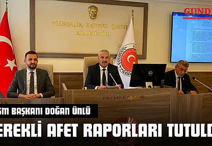 İGM Başkanı Doğan Ünlü: 'Gerekli Afet Raporları Tutuldu'