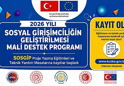 SOSGİP Proje Yazma Eğitimlerine Kayıtlar Başladı