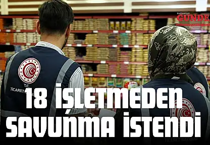 Suya Yapılan Zam Nedeniyle 18 İşletmeden Savunma İstendi