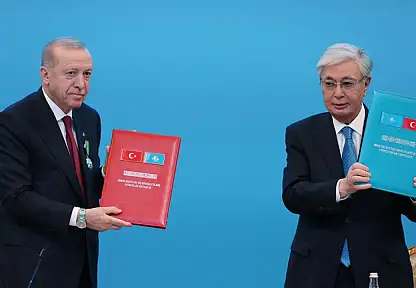 Türkiye İle Kazakistan Arasında 13 Anlaşma İmzalandı