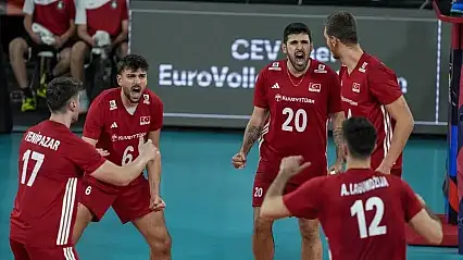 A Milli Erkek Voleybol Takımı, CEV 2026 Avrupa Şampiyonası'nda İsviçre'yi Yendi