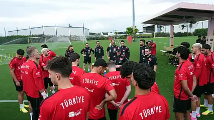 A Millî Takımı, ABD'deki İlk Antrenmanını Yaptı