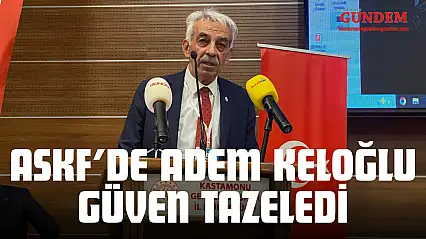 ASKF'de Adem Keloğlu Güven Tazeledi