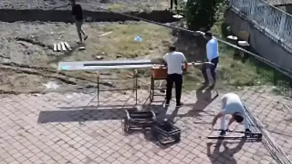 Azdavay'da Halı Saha Projesine Başlandı