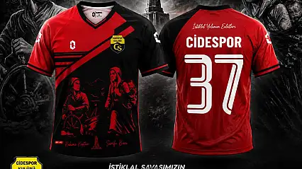 Cide Spor'un Yeni Deplasman Forması Dikkat Çekti