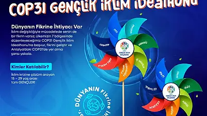 COP31 Gençlik İklim İdeathonu Başvuruları Başladı