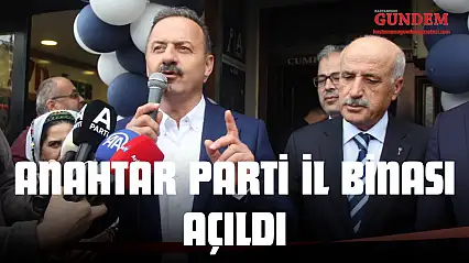 Kastamonu'da Anahtar Parti İl Binası Açıldı