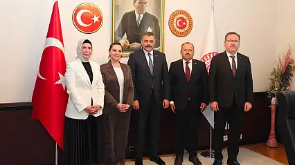 Kastamonu Heyetinden İçişleri Bakanı Mustafa Çiftçi'ye Ziyaret
