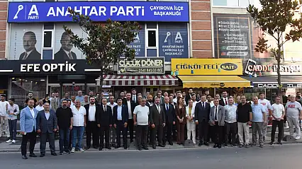 Kastamonulu Ayhan Tarhana, Anahtar Parti Çayırova İlçe Başkanlığına Getirildi