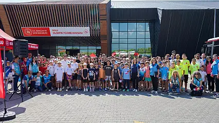 Kastamonulu Sporcular Triatlon Yarışında Mücadele Etti