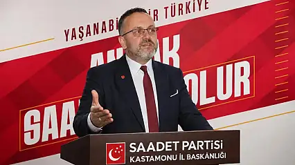 Saadet Partisi Kastamonu'dan Cumhuriyet Bayramı Açıklaması