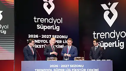 Süper Lig'de Fikstür Çekimi Yapıldı